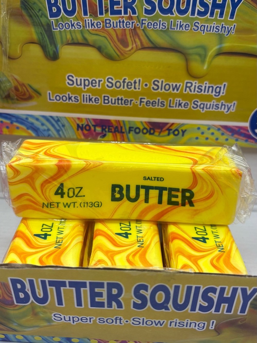 Rare swirl butter 4oz squishy toys slow raising with essence foam material.